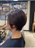 ショート/ショートボブ/ハンサムショート