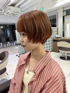 アッシュ 下北沢店(Ash) マッシュショート×フェイスレイヤー