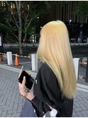 2回ブリーチ抜きっぱなしブロンド