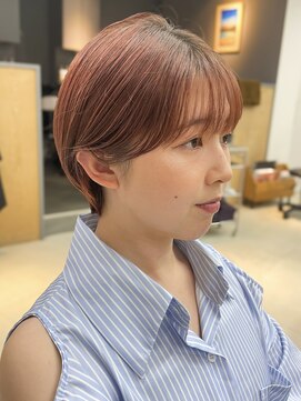 ミィ 表参道(mee.) 黒髪/ボブウルフ/ネビージュ/小顔/ワンレン/髪質改善/前髪