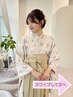 【卒業式】袴着付け＋ヘアセット(早朝料金なし/営業時間前可) ※電話予約のみ