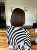 春のうる艶ケアカラー 髪質改善TR 大人のミディアムボブ#3