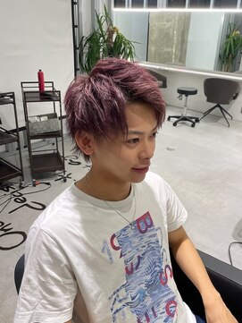 メンズサロン キング 梅田店(Men’s salon K!ng) 波巻きツイストスパイラルパーマ/フェザーパーマ/眉毛/メンズ