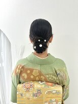 ヘアセットサロン サロンエイミー(salon aemii)&nbsp;上品大人シニヨン