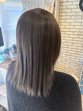 セピアージュ セプト(hair beauty clinic salon Sepiage sept) ハイライトカラー/髪質改善/ナチュラル外ハネ/下赤塚