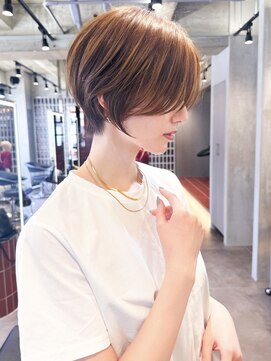 ロンド エメ 柏(Lond aimer) ラベンダーミルクティー/オリーブグレー/ブリーチなし/ショート