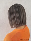 切りっぱなしボブ