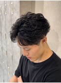 ニュアンスパーマスペインカールフェザーパーマメンズパーマ