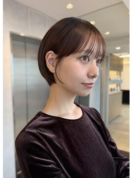 アビー(ABBEY4) ショートカットショートヘアコンパクトショートボブ丸みショート