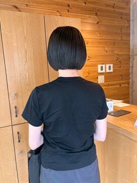 カフネ ジュントス ヨロ(Cafune' juntos YOLO) ボブ/ミニボブ×地毛風カラー（髪質改善）