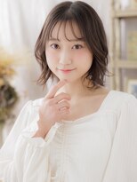 カバーヘアアンドスパ ブリス 浦和(COVER HAIR&SPA bliss)&nbsp;透けバングフェザーパーマゆるふわボブディc7浦和20代30代40代
