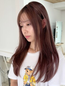 エメヘアデザイン ルイス(Aimer Hair Design Lewis) グレーピンク/弘前市