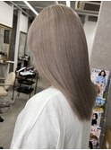 艶感ミルクティーカラー