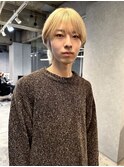 ホワイトブロンド×中性ウルフ　【鎌田　隆雅】