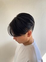 アクイール(ACCUEILLIR) ニュアンスパーマ×センターパート