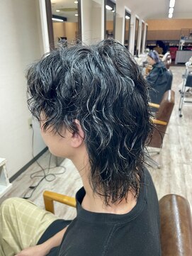 ヘアーパッション(Hair Passion) ウルフスパイラルパーマ