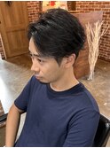 スパイラルパーマフェードカットメンズパーマメンズツーブロック