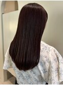 髪質改善トリートメント 艶髪 グレージュカラー 透明感カラー