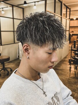 メンズソース 京都河原町(MEN'S SOURCE) 【ダウンバング】ツイストハイライト