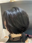 レイヤーボブスタイル