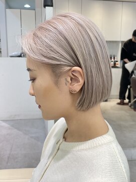 ミーム 原宿 表参道(meme) !ダブルカラーハイトーンカラーケアブリーチインナーカラー#原宿