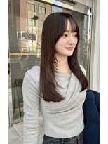 イン(in.) 【小顔・顔まわり】透け感カラー/レイヤー