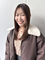 エン(YENN)&nbsp;レイヤーカット　ロングヘア　ブラウンカラー