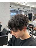 【緩めスパイラルパーマ】