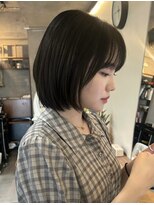 ナループロア ルームー(Nalu pu loa ROOMOO)&nbsp;タンバルレイヤード/レイヤーボブ/韓国ボブ/OSA