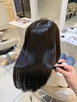 アッシュ 西荻窪店(Ash) 〈ふんわりカラー〉カット+シルバー系ブラウンカラー