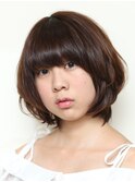 ふんわりかわいいショートスタイル【武蔵小杉美容院　memo】