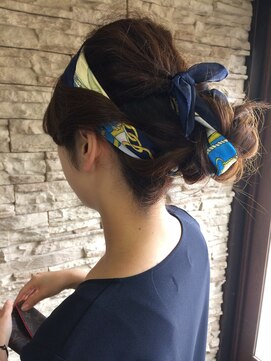 ヘアーデザインレコロ(hair design RECOLO) スカーフ