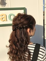 ツーピース(2Peace)&nbsp;ハーフアップ