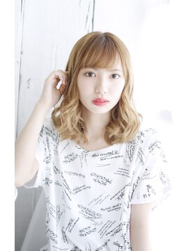 シュシュット(chouchoute) 小顔グラデーションカラーバターブランジュ美髪ダブルバング/040