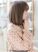 ■ミルキーベージュ☆Iラインストレート108-2★越谷20代30代40代