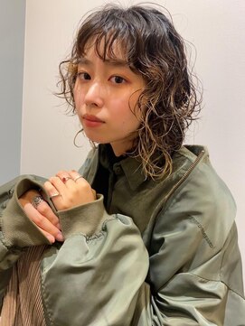 リールヘアー 香椎店(rire hair) ウルフパーマ