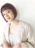 白髪ぼかし/髪質改善/ボブ/前髪カット/ AMU