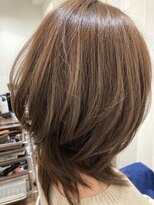 ヘアアンドメイク ブランシュ(HAIR&MAKE BLANCHE)&nbsp;ミディウルフ