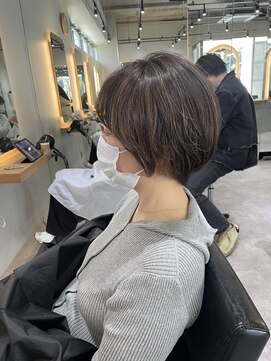 サロンドミルク 新百合ヶ丘店(salon de MiLK) 脱白髪染めハイライト［新百合ヶ丘/ハイライト/白髪染め］