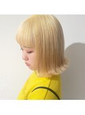 ブリーチのみブロンド