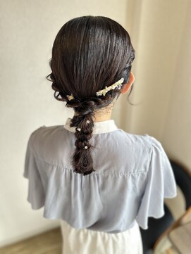 美容室 ルアル 市原市八幡宿店(Luar) タイト編みおろし♪