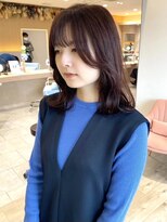 ロジェブルー(Rosier Bleu) 【くびれヘア】数ミリ単位でこだわる顔周りカット