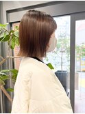 ぱつっとボブ