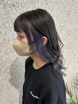 ベルフェミンミエル&nbsp;【anri】チラ見せインナーカラー☆ラベンダーパープル