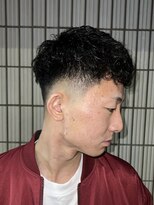 ヒロギンザ 八重洲店(HIRO GINZA)&nbsp;スペインカール×スキンフェード