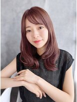 ヘアーアンドスマイル バル(hair&smile Baru) ツヤピンクカラー