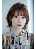 顔周りレイヤースタイル