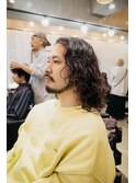 メンズロング×デジタルパーマ◎三軒茶屋 RYUKI メンズパーマ