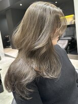 シティ(CITY)&nbsp;レイヤーカット 顔まわりカット ロングレイヤー 韓国風レイヤー