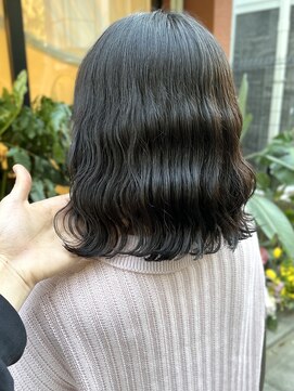 アミー 銀座(Ammy) #波巻きパーマ #ボブパーマ #パーマ #コテ巻き風パーマ